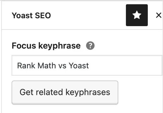 Yoast SEO關鍵詞密度