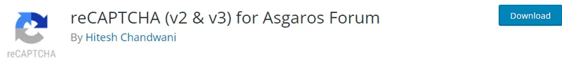 reCAPTCHA (v2 și v3) pentru Asgaros Forum