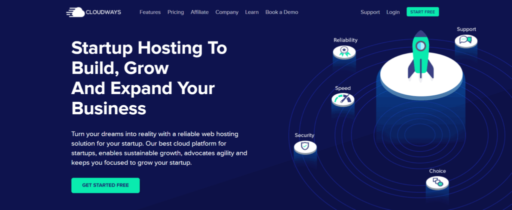 スタートアップ サイト向けの手頃な価格のベスト クラウド ホスティング トップ 5 (2022 年) 17 cloudways hosting for startups