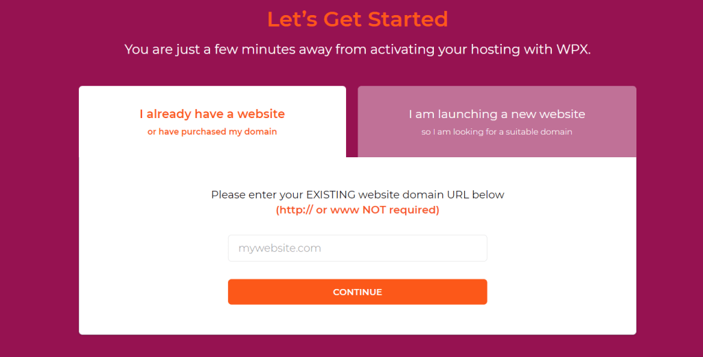 WPX ホスティング クーポン コード割引が 50% オフ (PCL リーダー限定) 7 WPX Hosting domain name