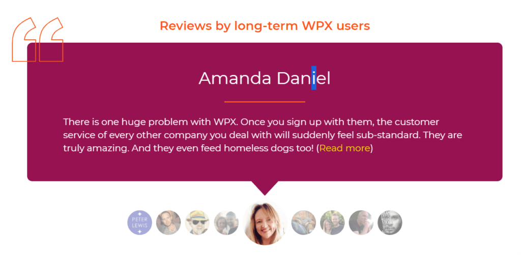 WPX ホスティング クーポン コード割引が 50% オフ (PCL リーダー限定) 10 wpx hosting feedback