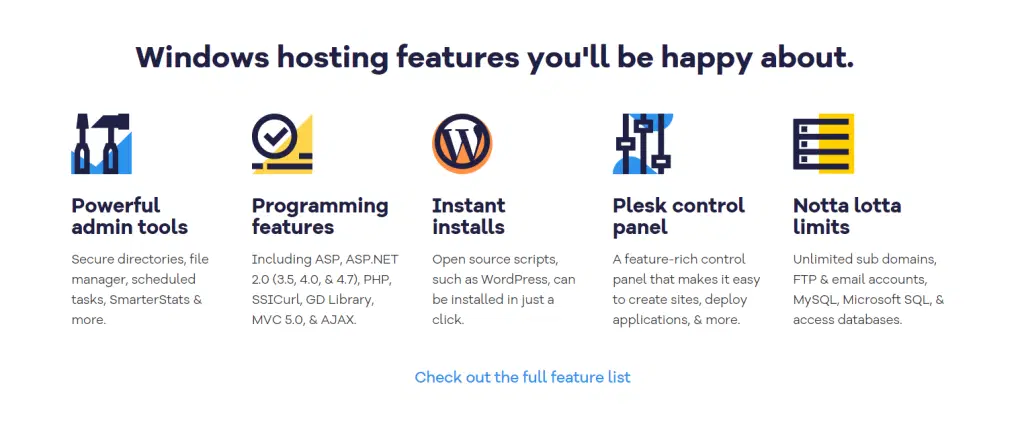 ブログに最適な6つのブログホスティングサービス(2022年9月のリスト) 21 Hostgator web hosting features