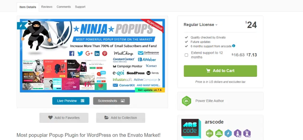 9 cele mai bune alternative OptinMonster (comparație de prețuri din septembrie 2022) 18 Ninja Popups Pricing