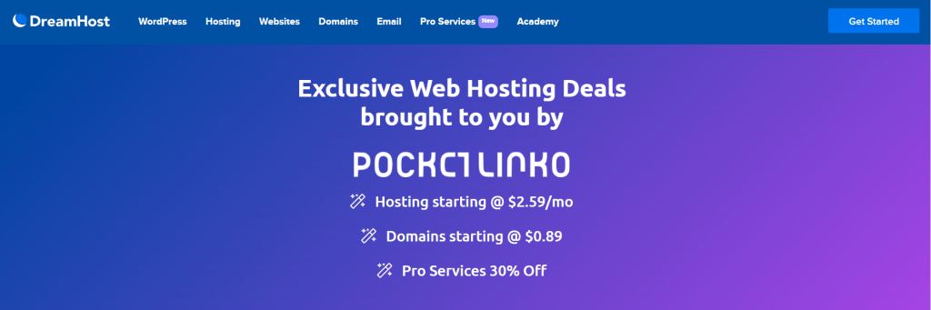 新的! 2022 年小型企业的 10 个最佳虚拟主机 – PCL 23 DreamHost Web Hosting