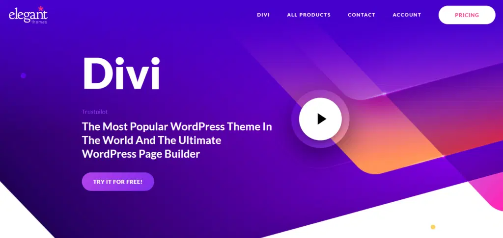 Avis sur les 9 meilleurs plugins de notification WordPress (gratuits et premium) 9 Divi landing wordpress page builder