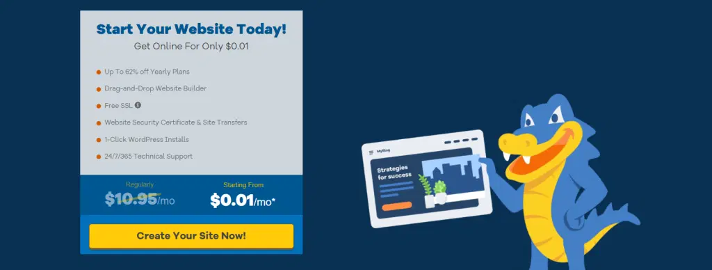 Prova gratuita di HostGator (2022) - 1 mese di prova gratuita inclusi "Coupon" 3 Hostgator penny trial year