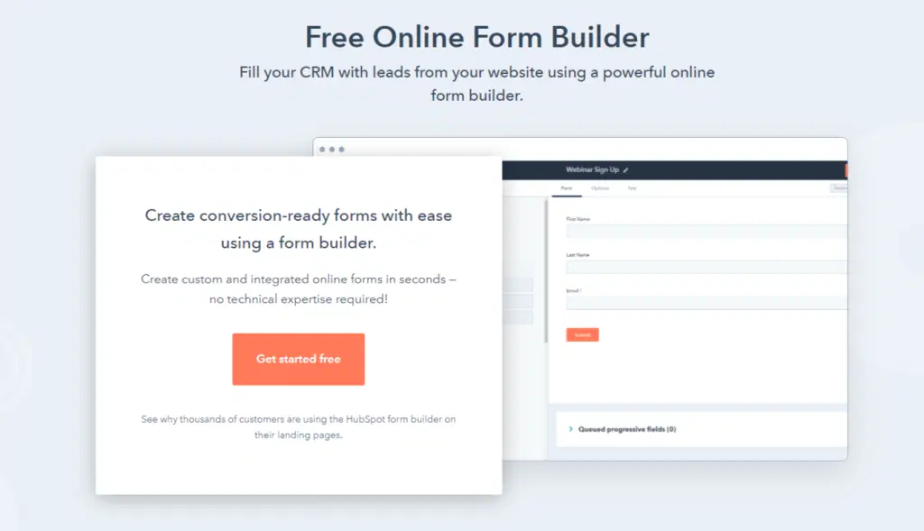 2022 İçin En İyi 7 Google Forms Alternatifi (Formları Denemelisiniz) 8 Hubspot Forms