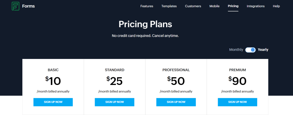 2022 İçin En İyi 7 Google Forms Alternatifi (Formları Denemelisiniz) 11 ZohoForms Pricing