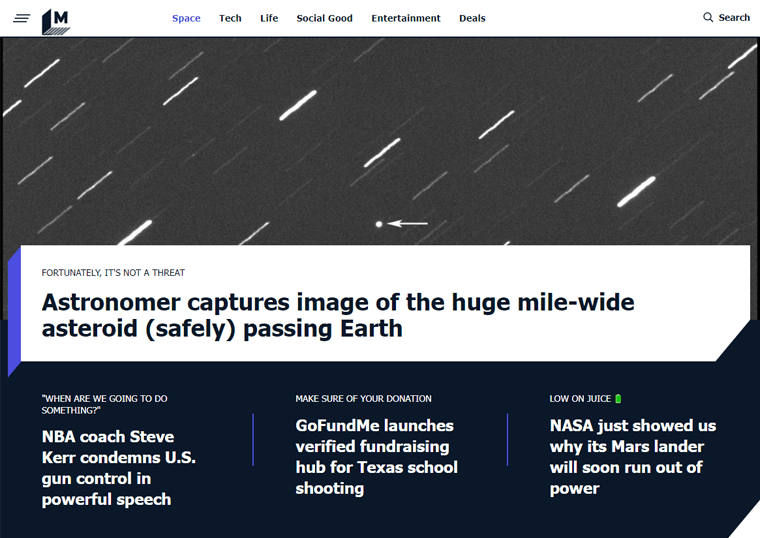 Mashable - Blog aziendale