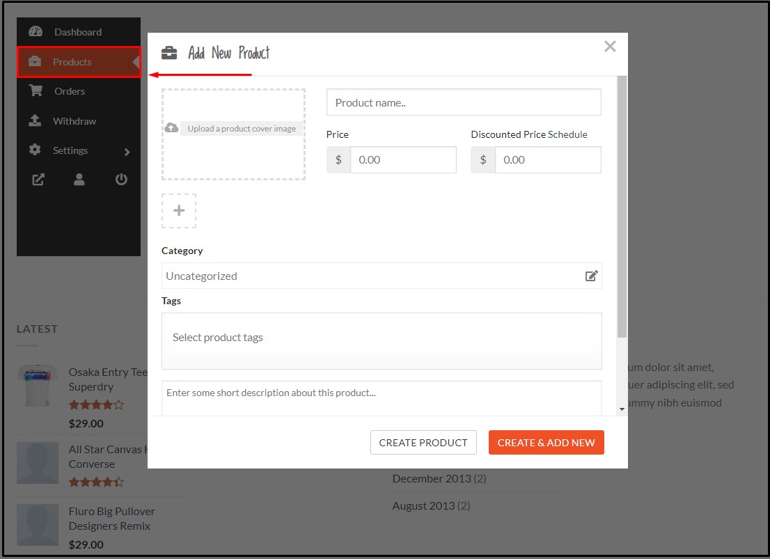 creare un sito web woocommerce multivendor