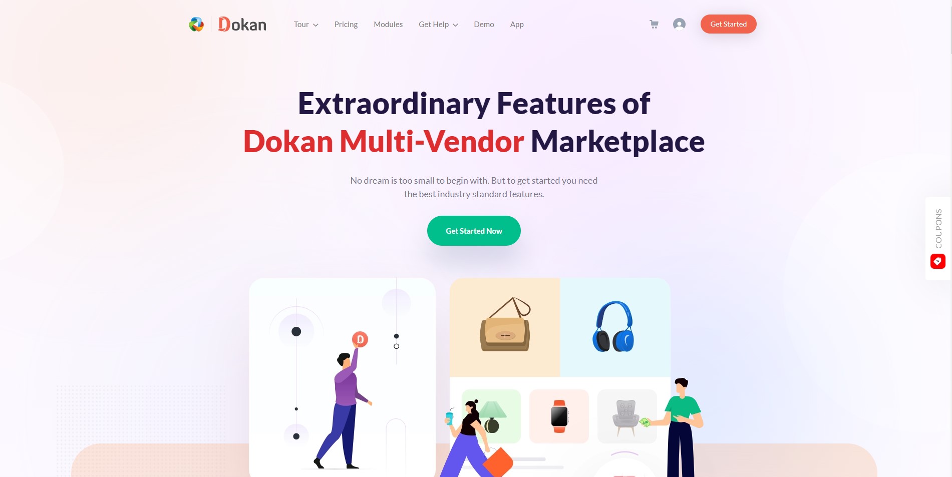 creare un sito web woocommerce multivendor