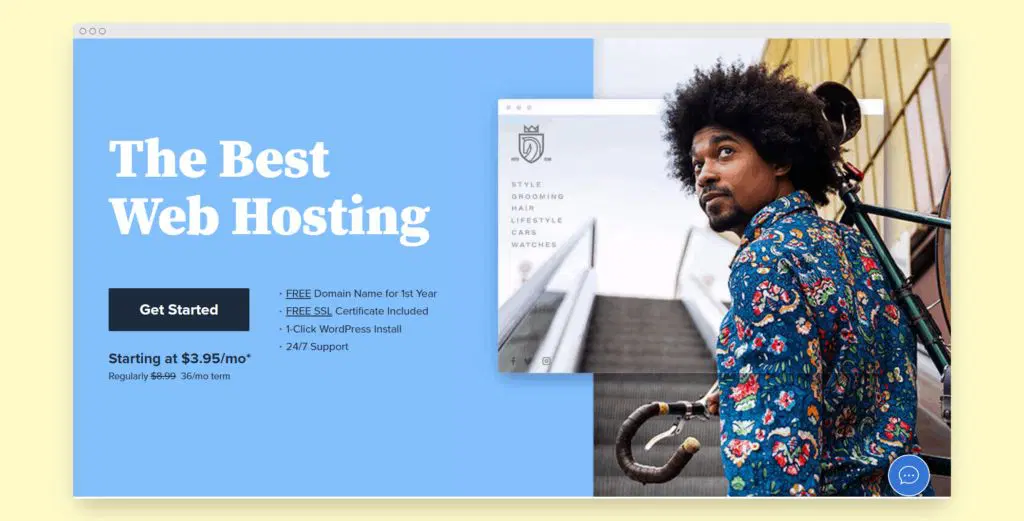 6 Melhor hospedagem na web para blogs de viagem 2022 (não posso viver sem) 3 Bluehost-for-photographers