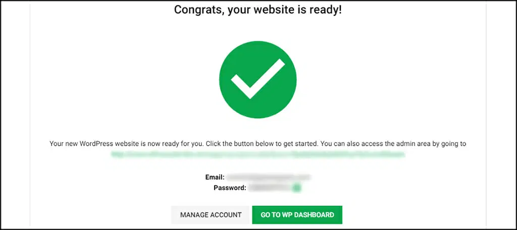 Как начать блог WordPress на GreenGeeks в 2022 году: пошаговое руководство 28 Congratulations blog is active