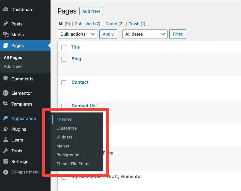 wordpress tema yükleme