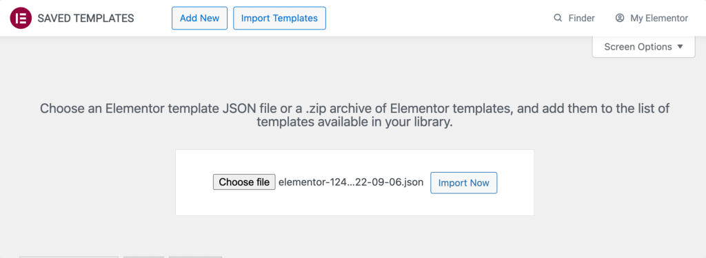 json'u içe aktar