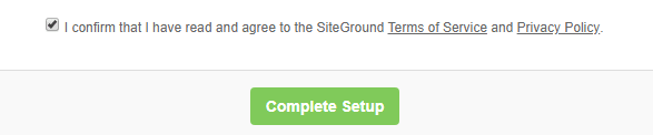 SiteGroundの完全なセットアップ