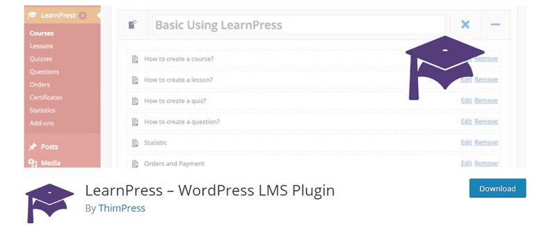 LearnPress LMS WordPress Eklentisi