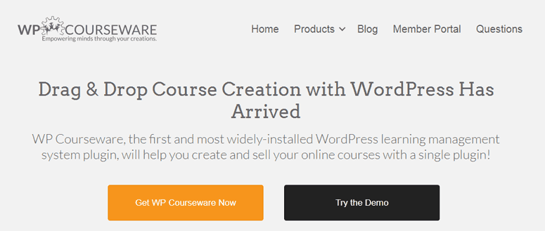 WPcourseware WordPress LMS Eklentisi