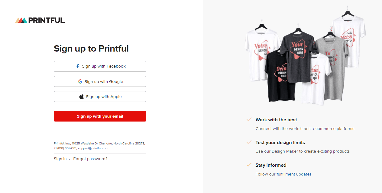 как подключить Printful к WooCommerce