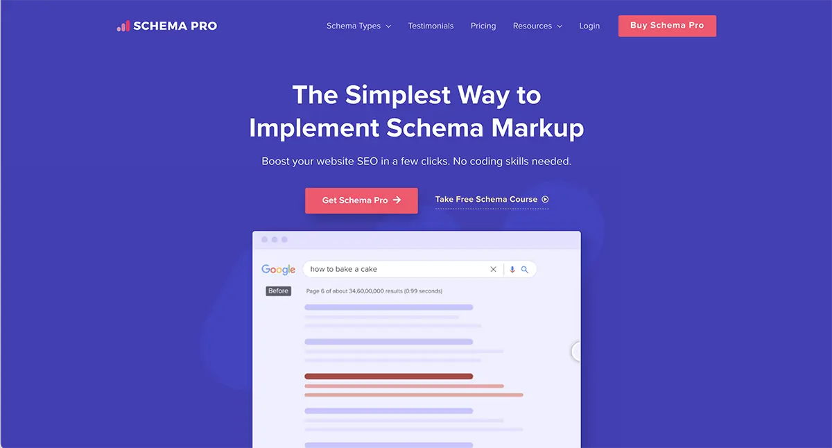 Plug-in de schéma WordPress Scheme Pro