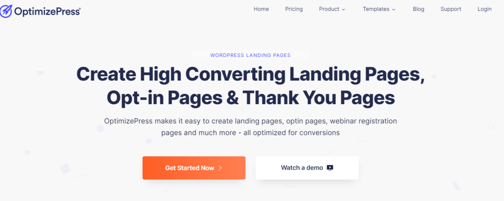 7 สุดยอดผู้สร้างหน้า Landing Page ของ WordPress 2022 (+ทดลองใช้ฟรี) 9 OptimizePress Landing Page Builder feature