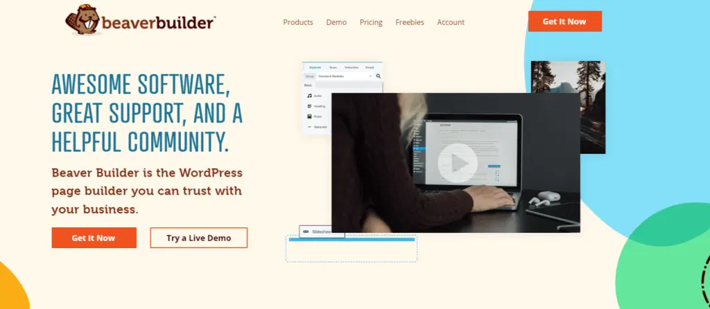 7 สุดยอดผู้สร้างหน้า Landing Page ของ WordPress 2022 (+ทดลองใช้ฟรี) 16 BeaverBuilder landing page builder