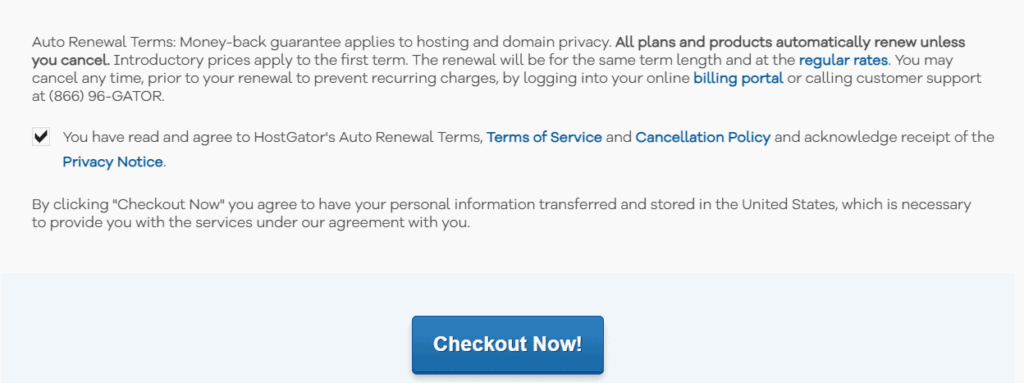 วิธีซื้อเว็บโฮสติ้งจาก Hostgator: คู่มือฉบับสมบูรณ์ 75% จาก 8 Checkout hostgator
