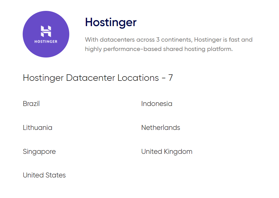 Hostinger vs HostGator 2022 - Ghidul de „revizuire” a câștigătorului clar 21 Hostinger data centre