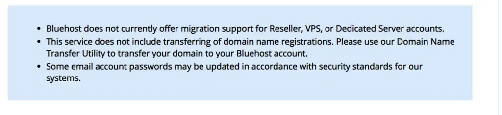 DreamHost Vs BlueHost 2022 (szczery przewodnik porównawczy) 8 bluehost migration