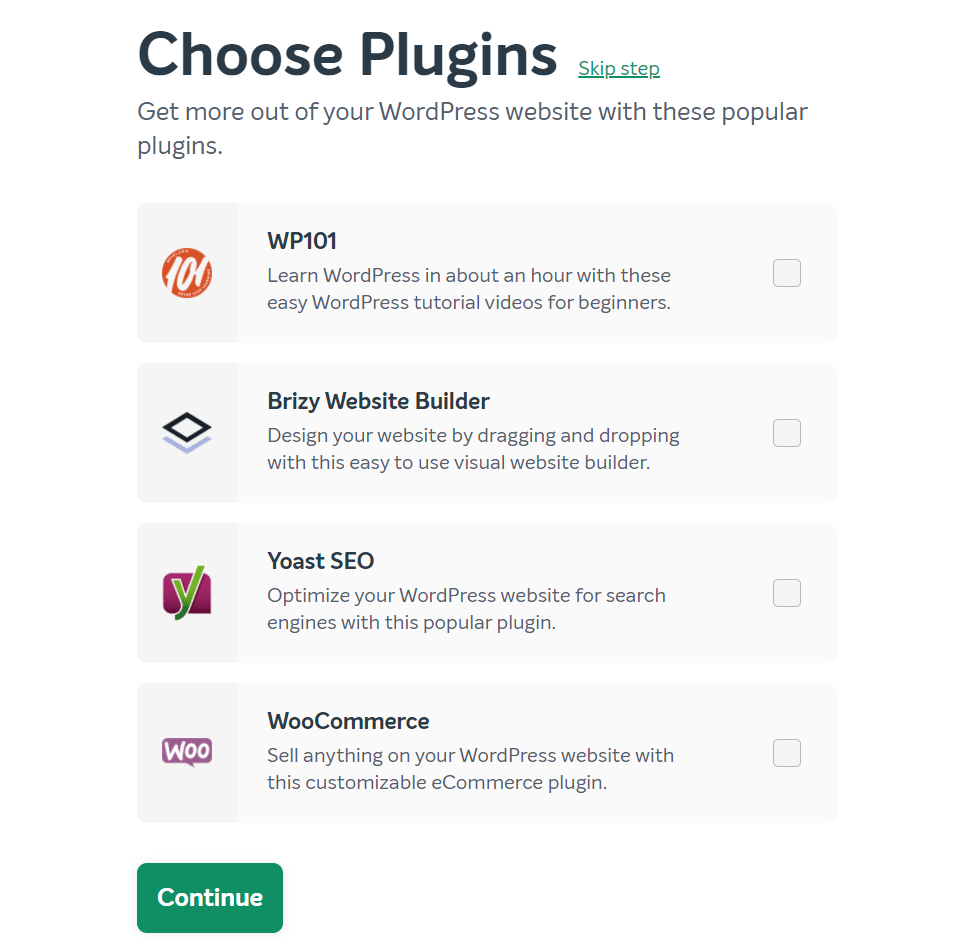 كيفية شراء استضافة الويب من Namecheap 2022 (الدليل الكامل) 8 Choose plugin namecheap