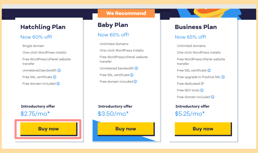 PayPal ホスティング: 2022 年に PayPal を受け入れる 5 つの最高の Web ホスティング 22 Hostgator shared hosting plan