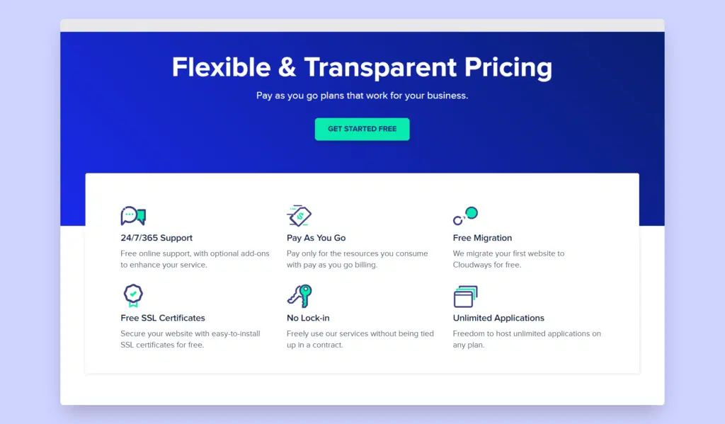 PayPal ホスティング: 2022 年に PayPal を受け入れる 5 つの最高の Web ホスティング 20 Cloudways features