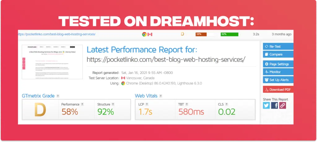 WPX Hosting Review 2022: De ce sunt o alegere WP „decentă” 8 Dreamhost speed test