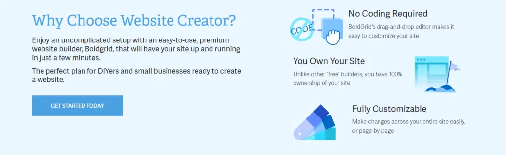 4 最高の Web ホスティング 100% 無料の Web サイトビルダー + ドメイン 2022 15 in motion hosting website builder