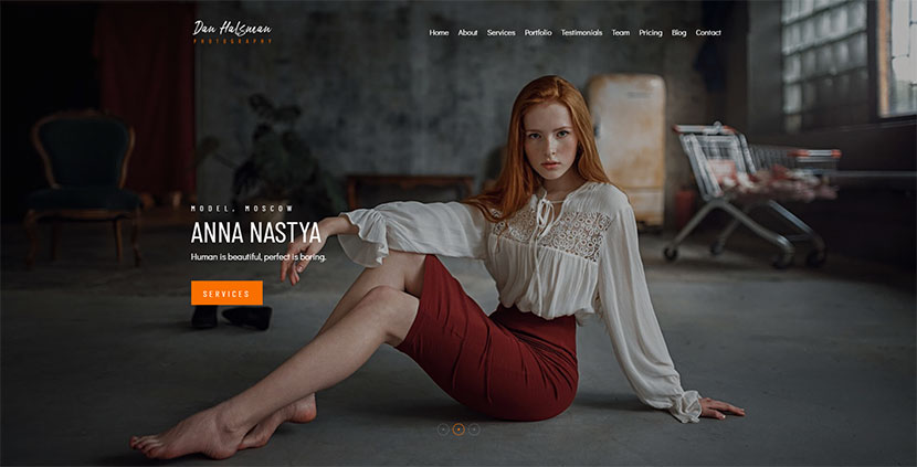 Dan – Tema WordPress per la fotografia creativa